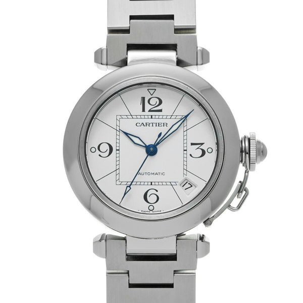 CARTIER Pasha C W31074M7 Boys SS Watch Automatic