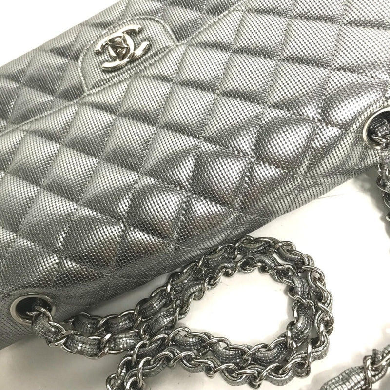 Chanel CC Mark CC Double Chain Shoulder Bag Shoulder Bag Silver