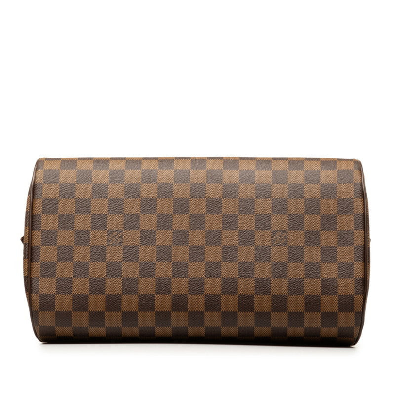 Louis Vuitton Damier Rivera MM Handbag Boston Bag N41434 Brown PVC Leather Women's LOUIS VUITTON