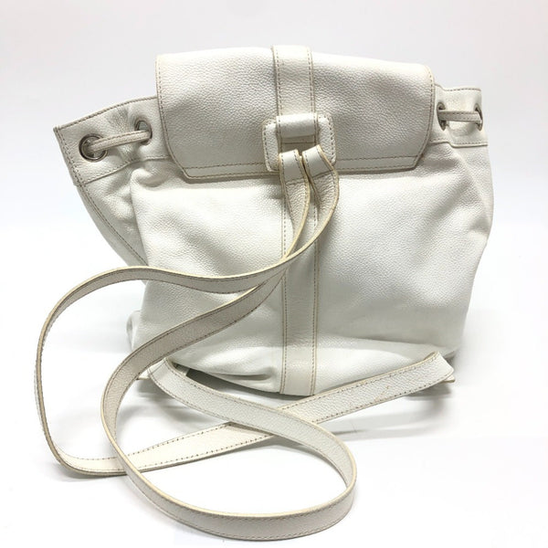 Chanel Bag Backpack Backpack White