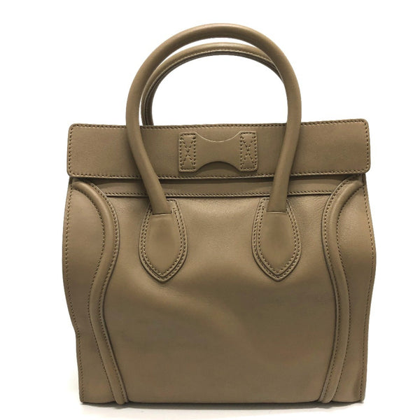 CELINE Bag Hand Bag Beige GoldHardware