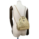 Chanel Backpack Gabrielle de Small Coco Mark Matelasse A94485 CHANEL Bag