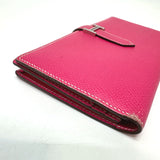 Hermes Long Wallet pink SilverHardware