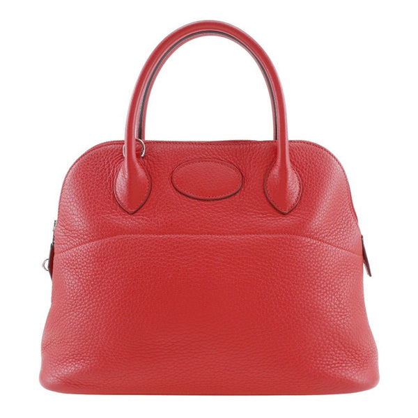 Hermes HERMES Bolide 31 Handbag Taurillon Clemence Rouge Coeur 2019 Red/D 2way A5 Bolide31 Women's