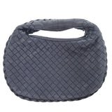 Bottega Veneta Intrecciato Hobo Leather Navy 189227 Handbag 0446BOTTEGAVENETA