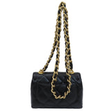 Chanel Chain Shoulder Matelasse Coco Mark Bag Caviar Skin Women's CHANEL