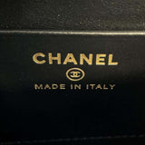 Chanel Chain Wallet Matelasse Coco Mark Lambskin AP3003 CHANEL Black