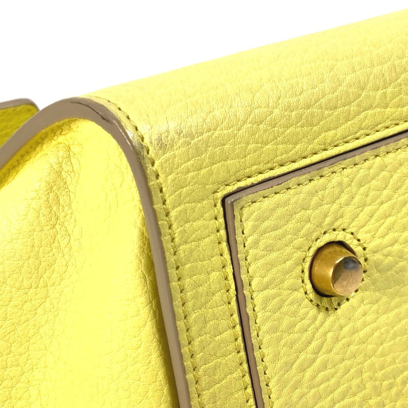 CELINE 175883 Tote Bag belt bag Bag Hand Bag yellow