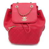 Chanel Backpack Matelasse Coco Mark Caviar Skin A93748 CHANEL Bag