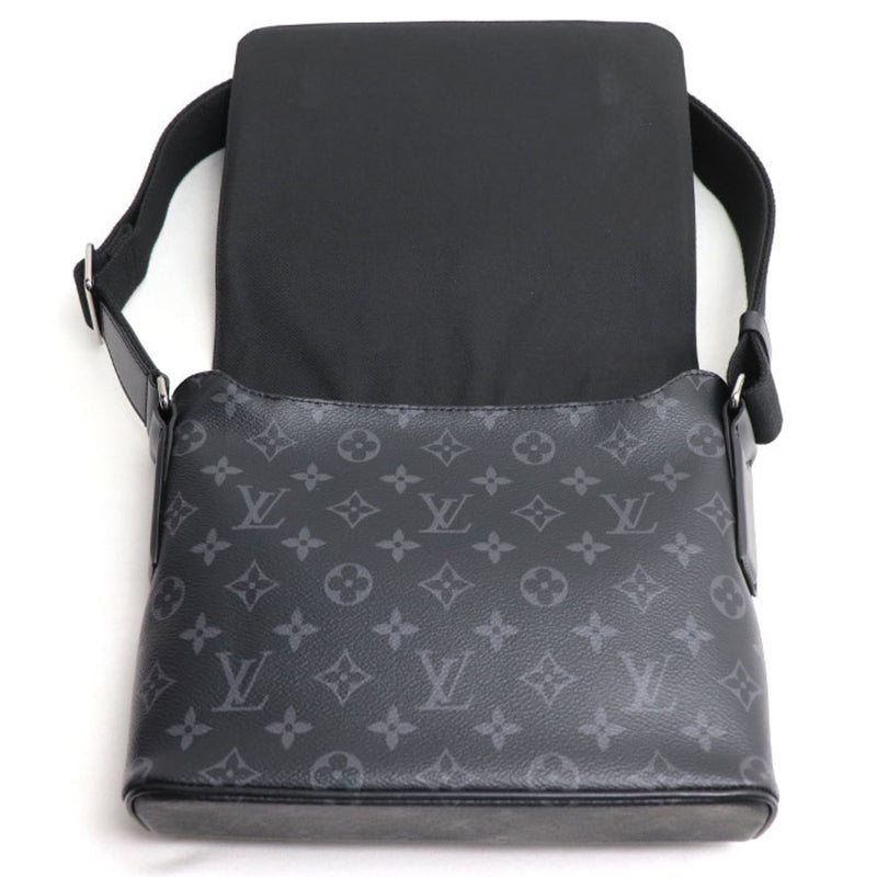 LOUIS VUITTON Louis Vuitton District PM Shoulder Bag Monogram Eclipse Black M44000 Men's