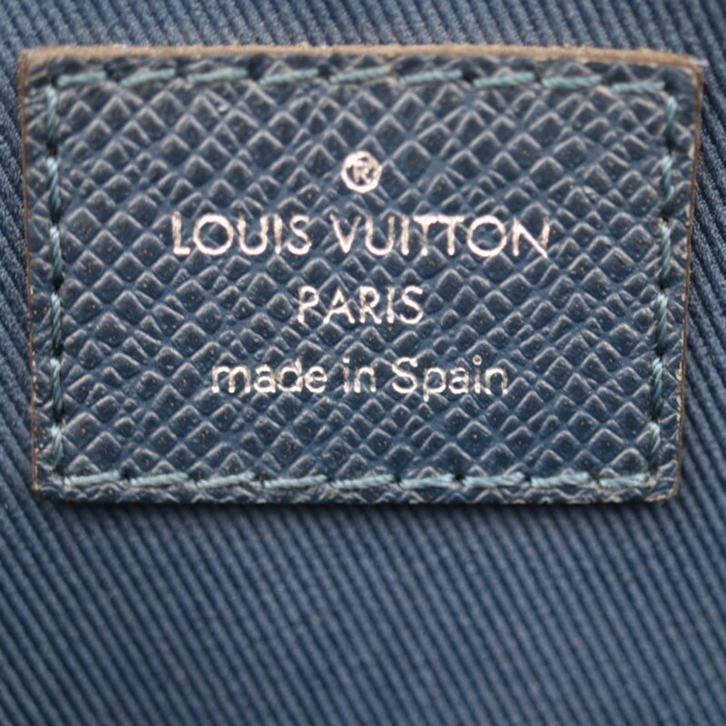 LOUIS VUITTON Louis Vuitton Anton PM Shoulder Bag M33426 Taiga Blue Marine