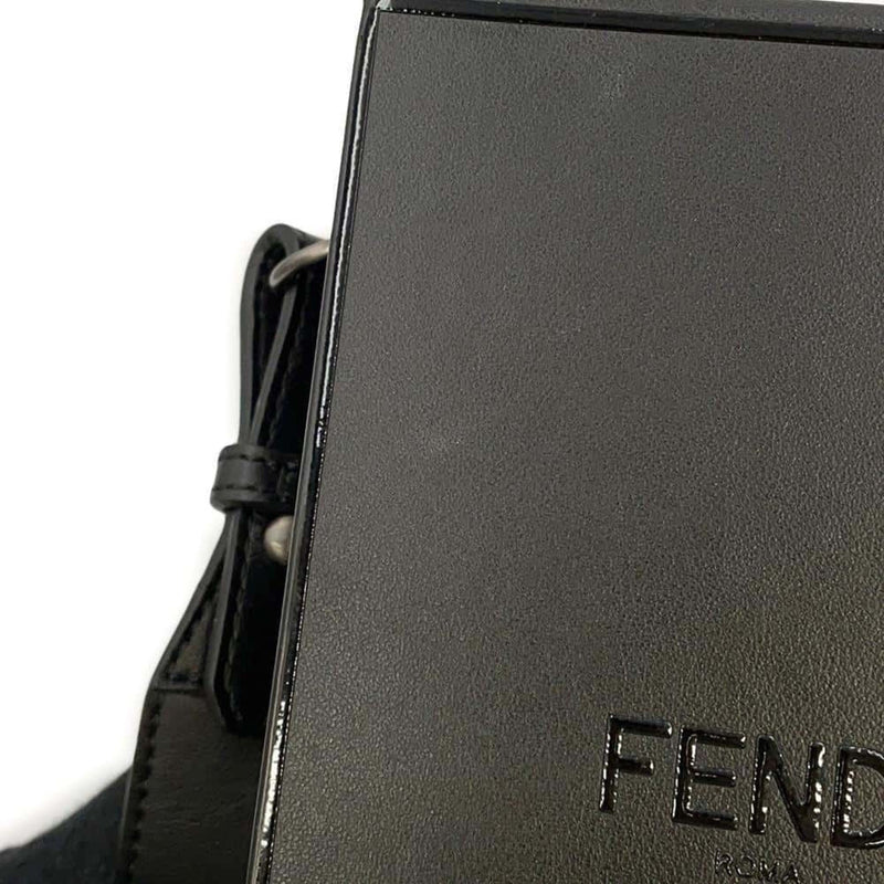 Fendi Shoulder Bag Box Leather 7VA519 FENDI Black