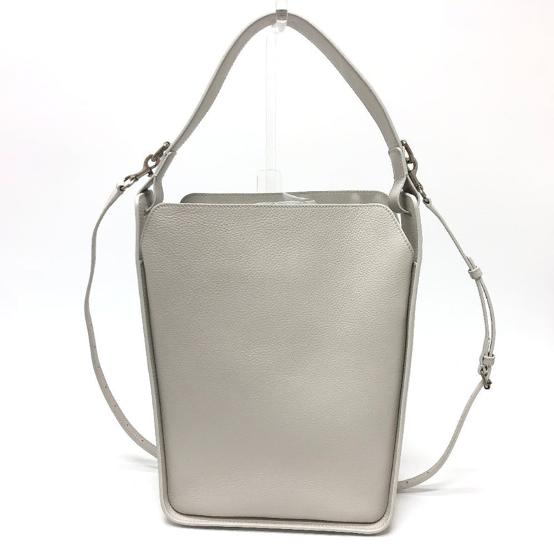 Balenciaga 659920 2WAY bag Shoulder Bag White SilverHardware