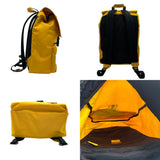 FENDI Backpack Nylon Yellow Men's 7VZ066 AGQT z1612