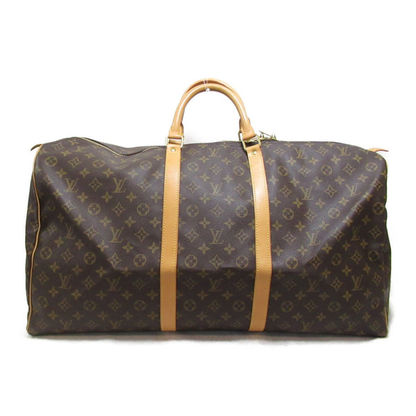 LOUIS VUITTON Keepol 60 Boston bag Brown Monogram PVC coated canvas M41422