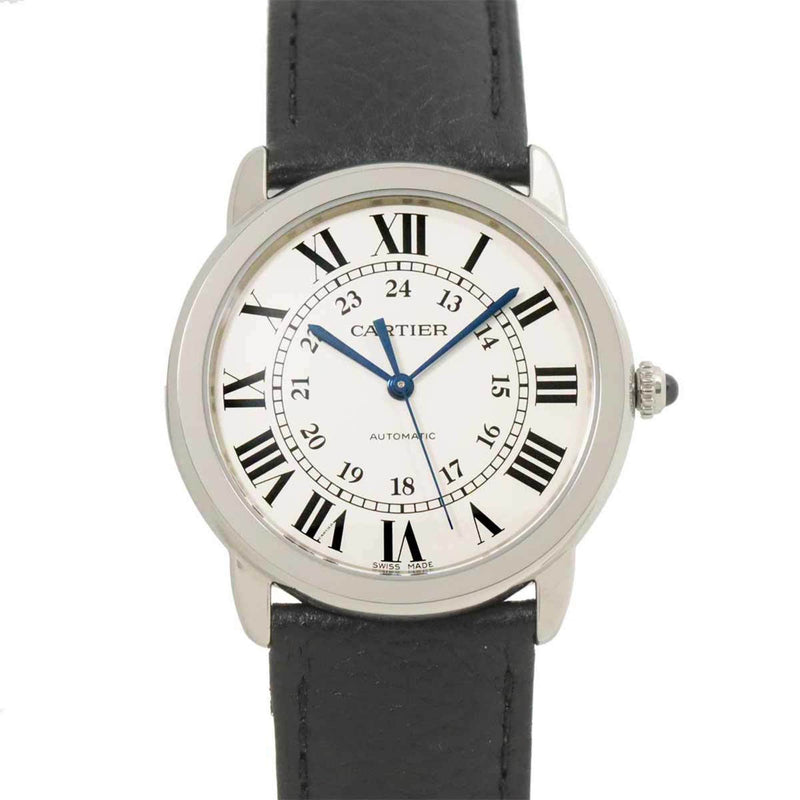 Cartier Ronde Solo de 36mm WSRN0021 Men's Watch Silver Automatic