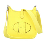 Hermes Evelyn TPM Shoulder Bag Togo Yellow Women's HERMES