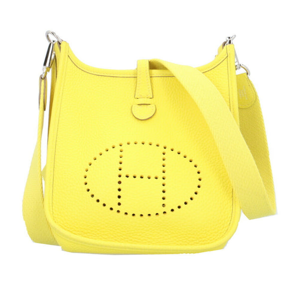 Hermes Evelyn TPM Shoulder Bag Togo Yellow Women's HERMES