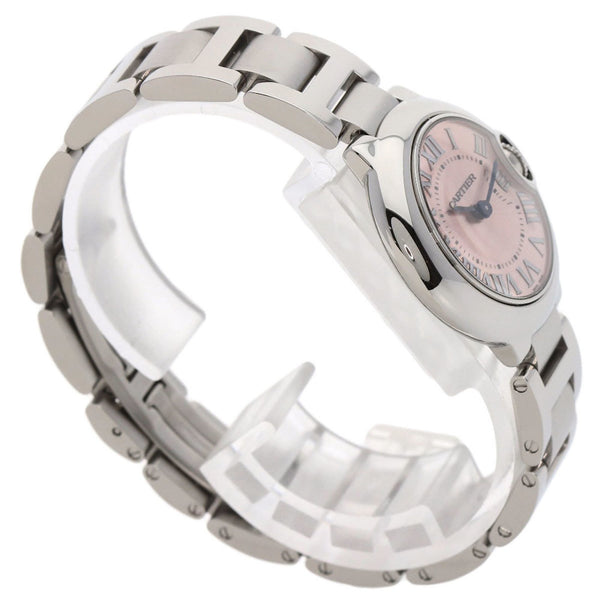 Cartier W6920038 Ballon Bleu 28mm Watch Stainless Steel SS Ladies