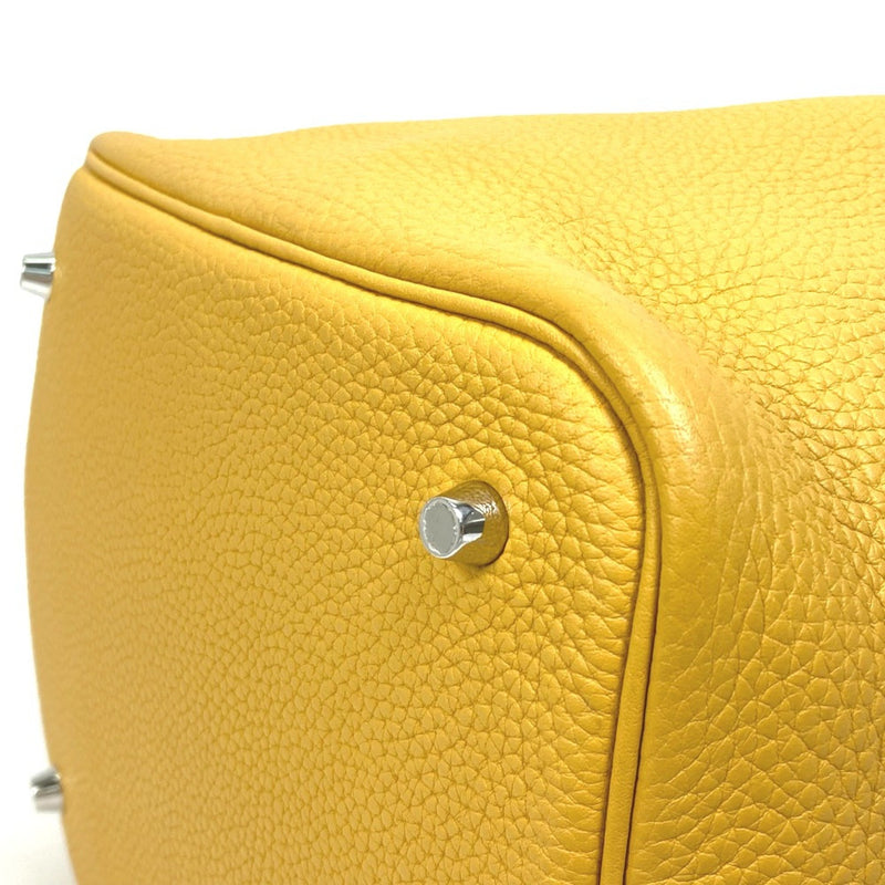 Hermes Bag Tote Bag Hand Bag Jaune Amble x SilverHardware yellow