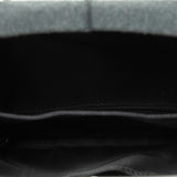 CHANEL Hip Bag Shoulder Grey Wool Women's