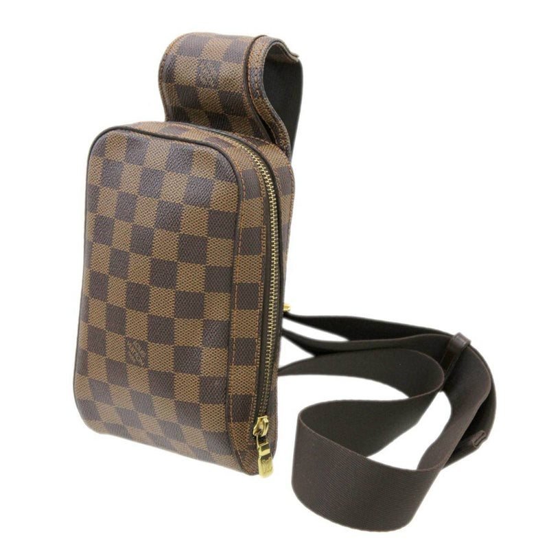 LOUIS VUITTON Louis Vuitton Jeronimos Waist Pouch Body Bag Shoulder Damier Ebene N51994 CA1097