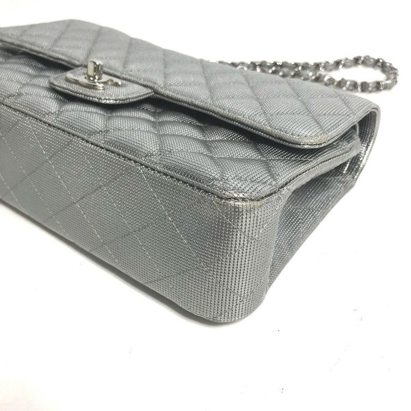 Chanel CC Mark CC Double Chain Shoulder Bag Shoulder Bag Silver