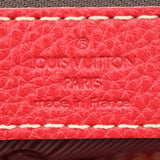 LOUIS VUITTON Louis Vuitton Carryall Boston Bag M95140 Tobago Leather Red White