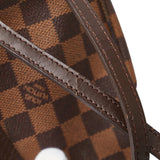 Louis Vuitton Damier Pochette Accessory Pouch Handbag N58009 Brown PVC Leather Women's LOUIS VUITTON