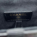 Chanel Chain Shoulder Bag Phone Holder Coco Mark Tweed A94471 CHANEL Black