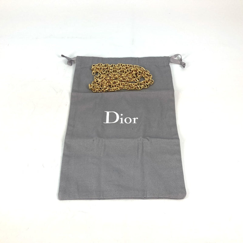 CHRISTIAN DIOR M8641UBBU Clutch Bag CD 3WAY ChainShoulder Bag Hand Bag Brown