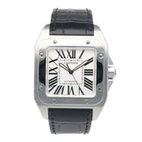 Cartier Santos 100LM Watch, Stainless Steel 2656 Automatic, Men's, Overhauled