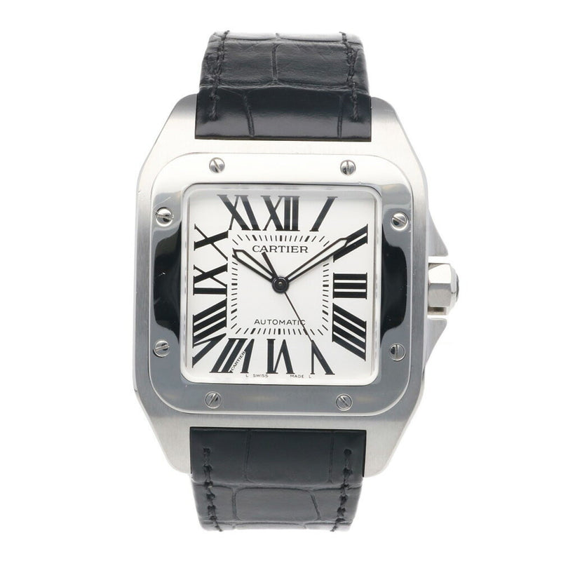 Cartier Santos 100LM Watch, Stainless Steel 2656 Automatic, Men's, Overhauled