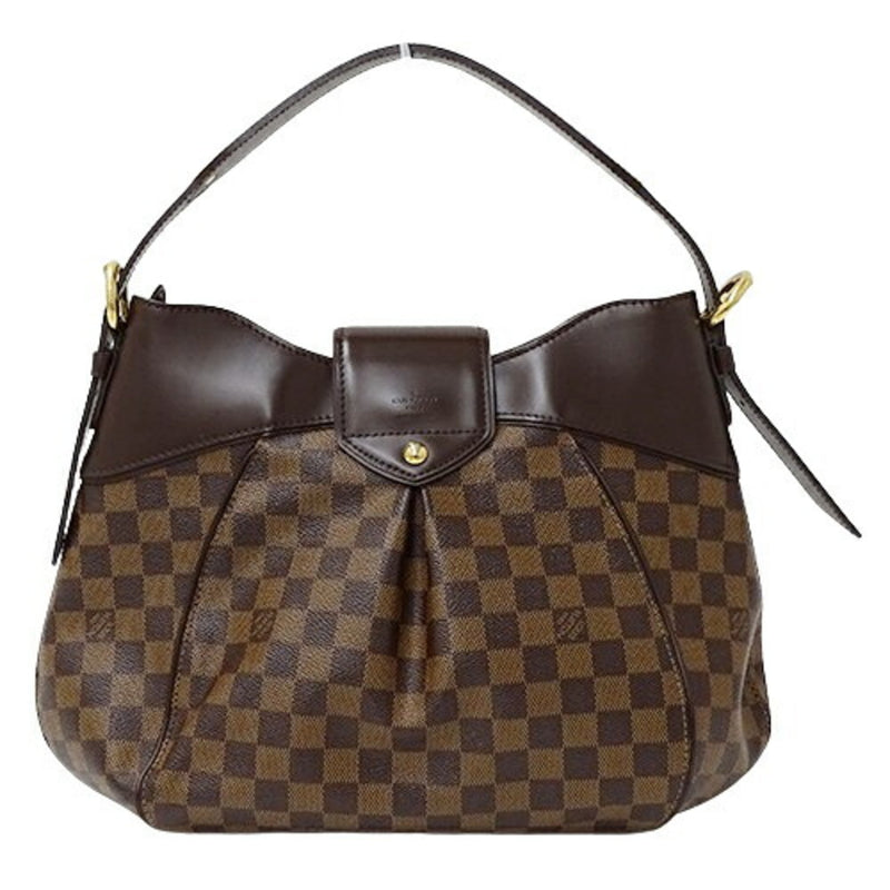 Louis Vuitton Damier Women's Shoulder Bag Sistine MM N41541 Brown