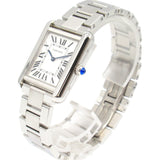 CARTIER Tank Solo SM Wristwatch Stainless Steel Ladies Silver W5200013