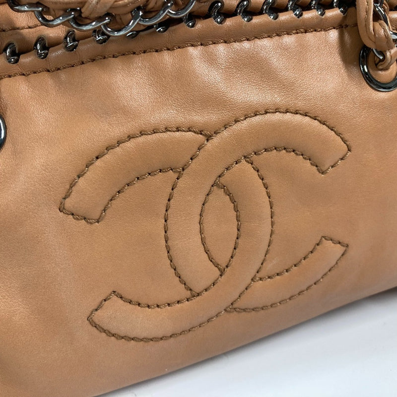 Chanel Chain Bowling Shoulder bag Chain bag Shoulder Bag Light BrownBased