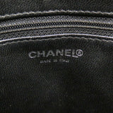 Chanel Reissue Tote Caviar Skin Black 7th Series Bag Coco Mark 0212 CHANEL