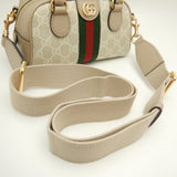 GUCCI 724606 Handbag Ophidia GG Supreme Canvas Beige 251846