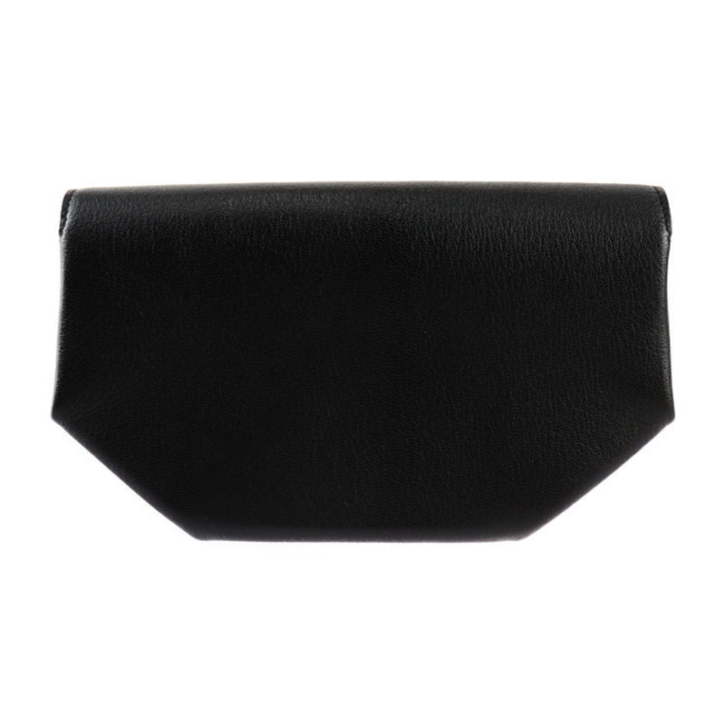 HERMES OPLI Clutch Bag 071966CK Chevre Black