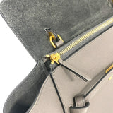 CELINE Belt Bag Handbag Grey Women's