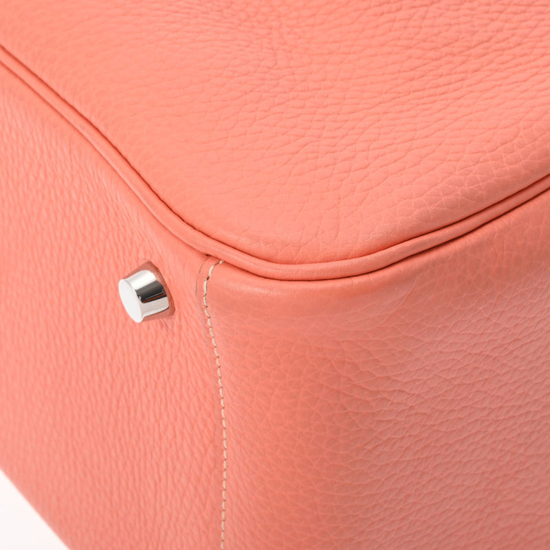 HERMES Lindy 26 Crevette Palladium hardware □Q stamp (around 2013) Ladies Taurillon Clemence bag