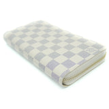 LOUIS VUITTON Louis Vuitton Long Wallet N60019 Damier Azur Zippy ・