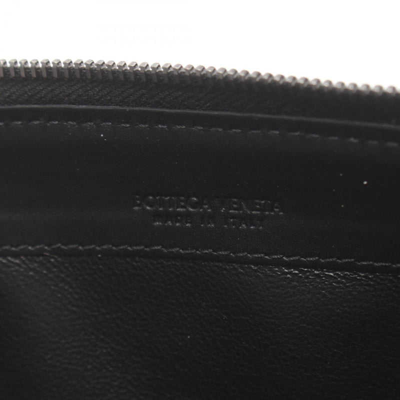 BOTTEGA VENETA Intrecciato Round Long Wallet Leather Men's Women's Black 510643V46511000