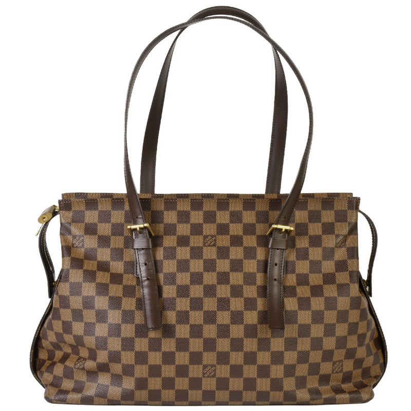 LOUIS VUITTON Chelsea Tote Bag Damier Ebene N51119 TH0065