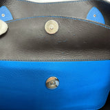 CHRISTIAN DIOR Handbag Crossbody 2WAY Shoulder Bag Tote Bag blue