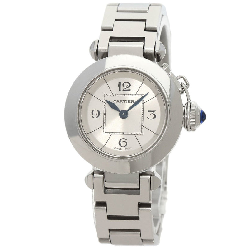 Cartier W3140007 Miss Pasha Watch Stainless Steel SS Ladies CARTIER