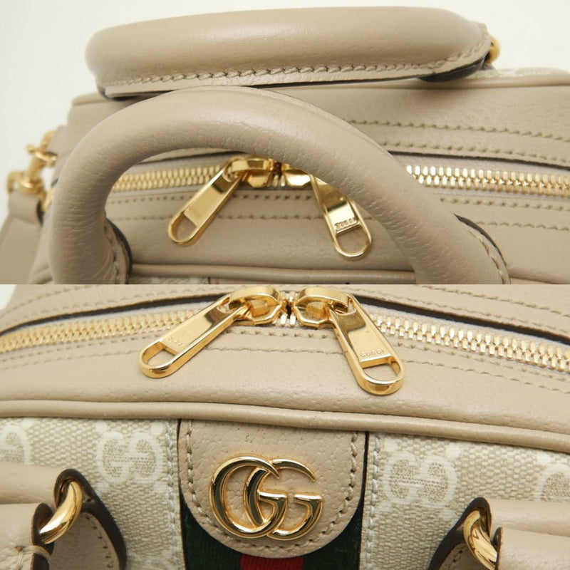 GUCCI 724606 Handbag Ophidia GG Supreme Canvas Beige 251846