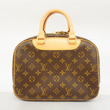 Louis Vuitton Handbag Monogram Trouville M42228 Brown Ladies