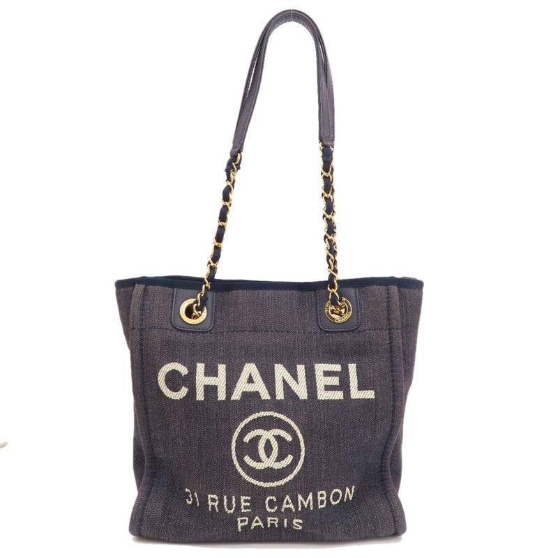 Chanel Deauville PM handbag denim for women