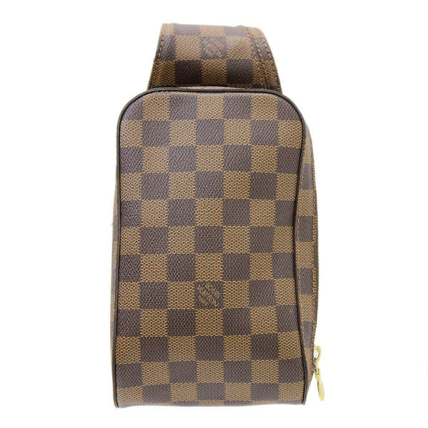 LOUIS VUITTON Louis Vuitton Jeronimos Waist Pouch Body Bag Shoulder Damier Ebene N51994 CA1097